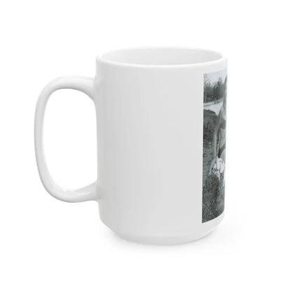 Ingrid Pitt #111 (Vintage Female Icon) White Coffee Mug - Go Mug Yourself
