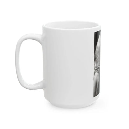 Ingrid Pitt #112 (Vintage Female Icon) White Coffee Mug - Go Mug Yourself