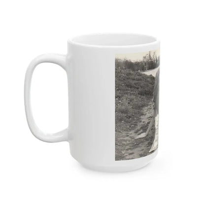 Ingrid Pitt #113 (Vintage Female Icon) White Coffee Mug - Go Mug Yourself