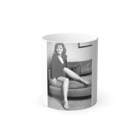 Ingrid Pitt #115 (Vintage Female Icon) Color Changing Mug 11oz 11oz - Go Mug Yourself