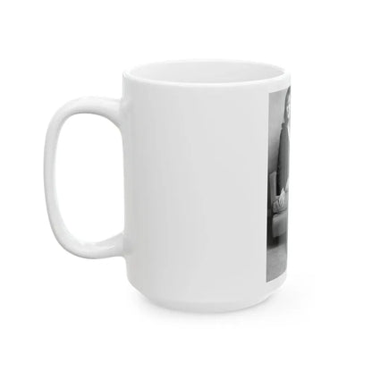 Ingrid Pitt #115 (Vintage Female Icon) White Coffee Mug - Go Mug Yourself