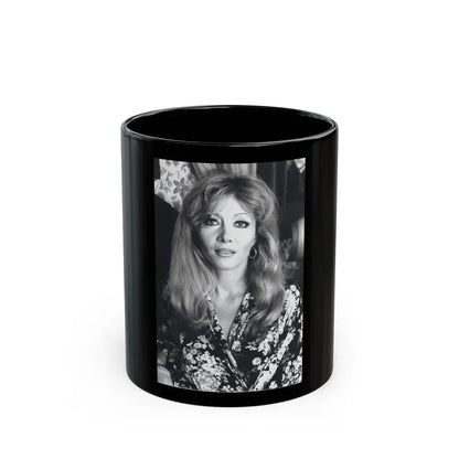 Ingrid Pitt #118 (Vintage Female Icon) Black Coffee Mug 11oz - Go Mug Yourself