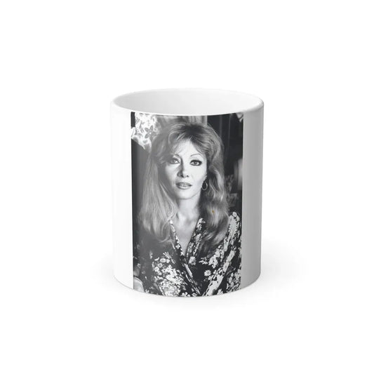 Ingrid Pitt #118 (Vintage Female Icon) Color Changing Coffee Mug 11oz - Go Mug Yourself