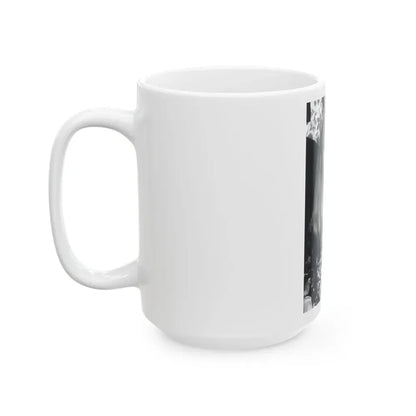 Ingrid Pitt #118 (Vintage Female Icon) White Coffee Mug - Go Mug Yourself