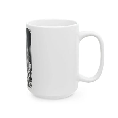 Ingrid Pitt #118 (Vintage Female Icon) White Coffee Mug - Go Mug Yourself