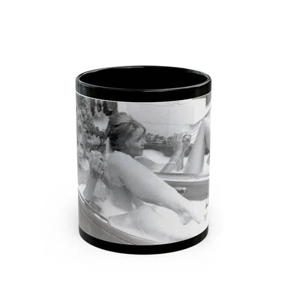 Ingrid Pitt #119 (Vintage Female Icon) Black Coffee Mug 11oz - Go Mug Yourself