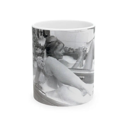 Ingrid Pitt #119 (Vintage Female Icon) White Coffee Mug 11oz - Go Mug Yourself