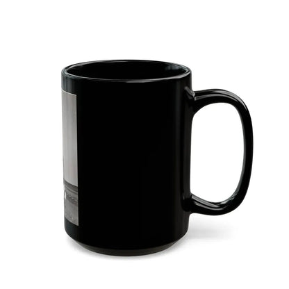 Ingrid Pitt #123 (Vintage Female Icon) Black Coffee Mug - Go Mug Yourself