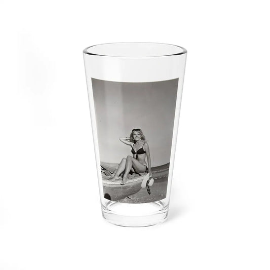 Ingrid Pitt #123 (Vintage Female Icon) Pint Glass 16oz-16oz-Go Mug Yourself