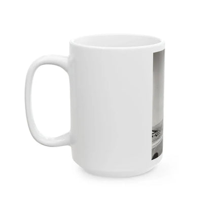 Ingrid Pitt #123 (Vintage Female Icon) White Coffee Mug - Go Mug Yourself