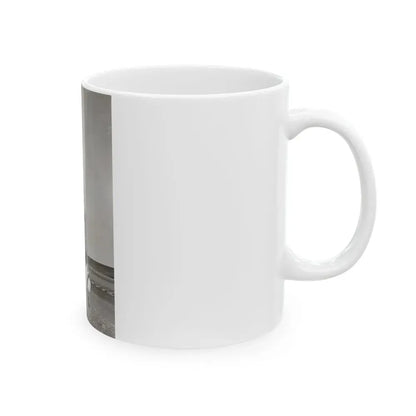 Ingrid Pitt #123 (Vintage Female Icon) White Coffee Mug - Go Mug Yourself