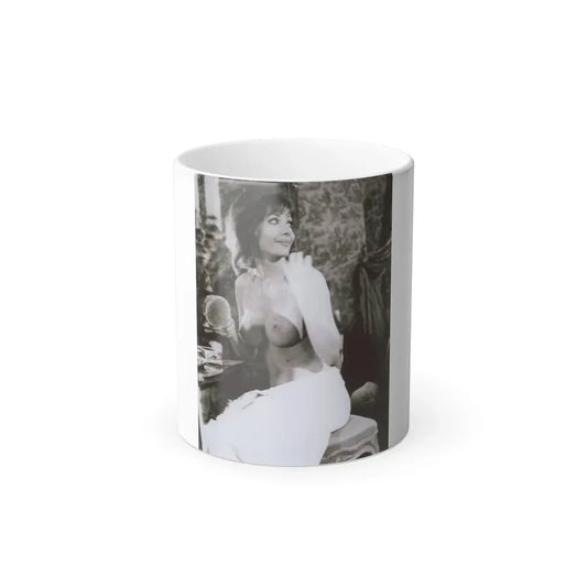 Ingrid Pitt #124 - Topless (Vintage Female Icon) Color Changing Mug 11oz 11oz - Go Mug Yourself
