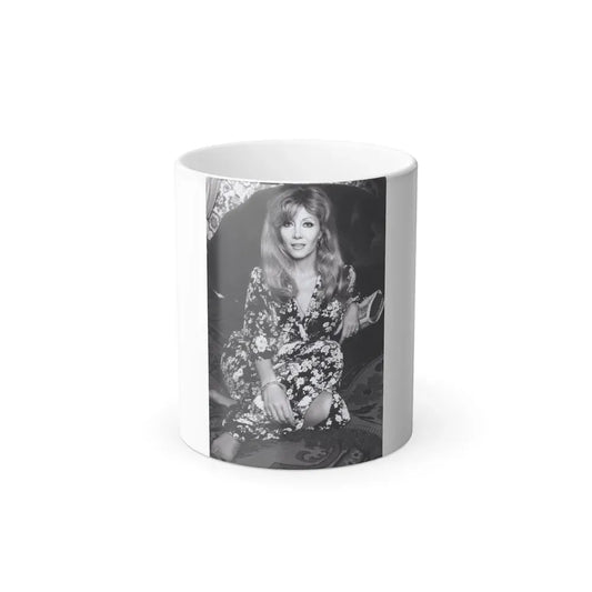Ingrid Pitt #130 (Vintage Female Icon) Color Changing Coffee Mug 11oz - Go Mug Yourself