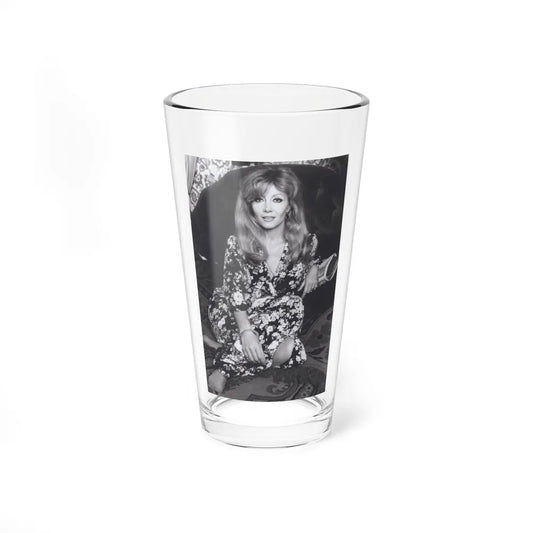 Ingrid Pitt #130 (Vintage Female Icon) Pint Glass 16oz-16oz-Go Mug Yourself