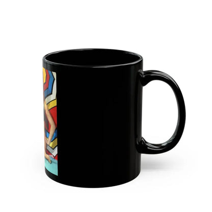 Ingrid Pitt #131 (Vintage Female Icon) Black Coffee Mug - Go Mug Yourself