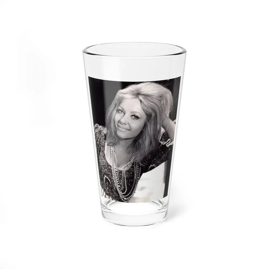 Ingrid Pitt #132 (Vintage Female Icon) Pint Glass 16oz-16oz-Go Mug Yourself