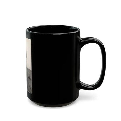 Ingrid Pitt #134 (Vintage Female Icon) Black Coffee Mug - Go Mug Yourself