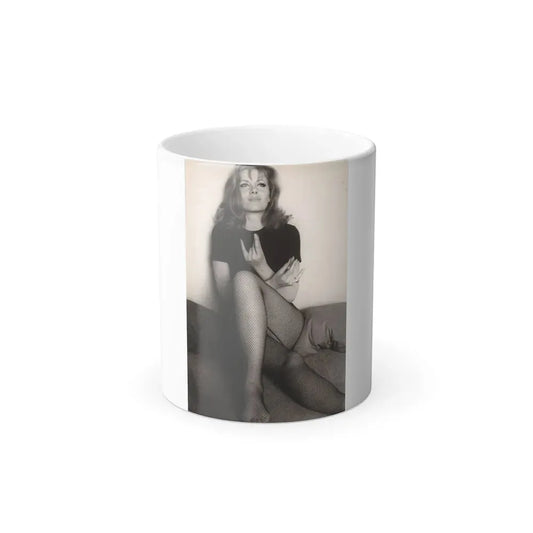 Ingrid Pitt #134 (Vintage Female Icon) Color Changing Coffee Mug 11oz - Go Mug Yourself