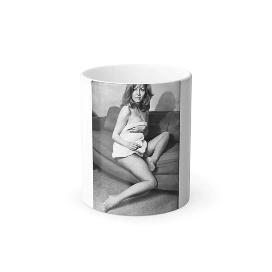 Ingrid Pitt #135 (Vintage Female Icon) Color Changing Coffee Mug 11oz - Go Mug Yourself