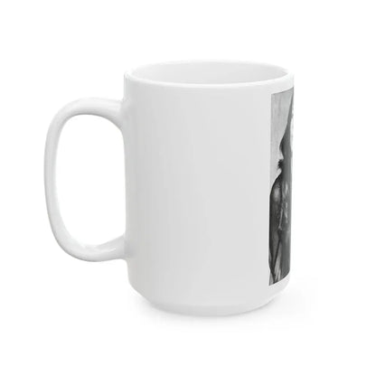 Ingrid Pitt #137 (Vintage Female Icon) White Coffee Mug - Go Mug Yourself