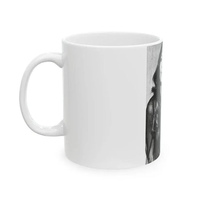 Ingrid Pitt #137 (Vintage Female Icon) White Coffee Mug - Go Mug Yourself
