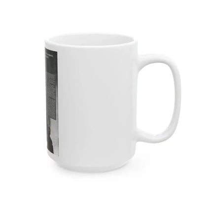 Ingrid Pitt #137 (Vintage Female Icon) White Coffee Mug - Go Mug Yourself