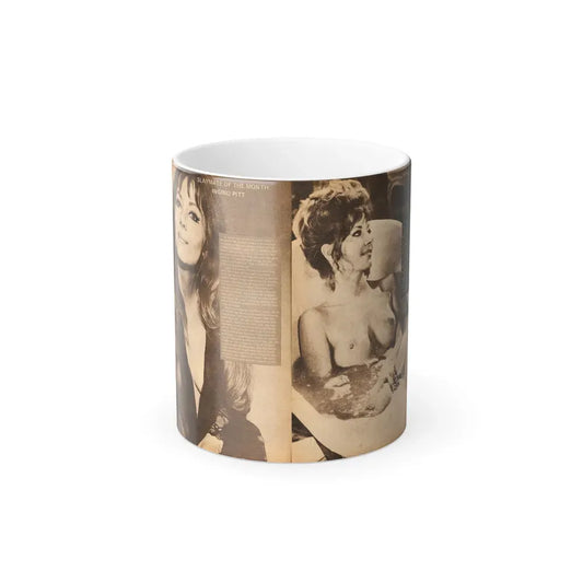 Ingrid Pitt #14 (Vintage Female Icon) Color Changing Mug 11oz 11oz - Go Mug Yourself