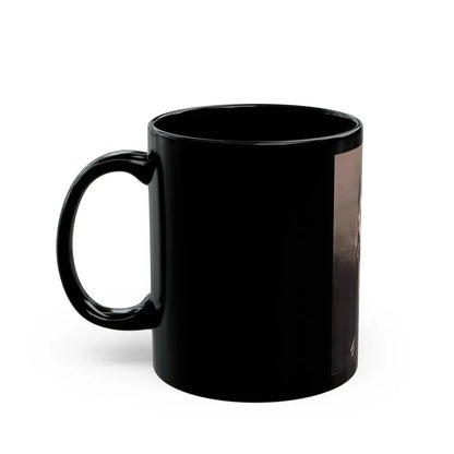 Ingrid Pitt #147 (Vintage Female Icon) Black Coffee Mug - Go Mug Yourself