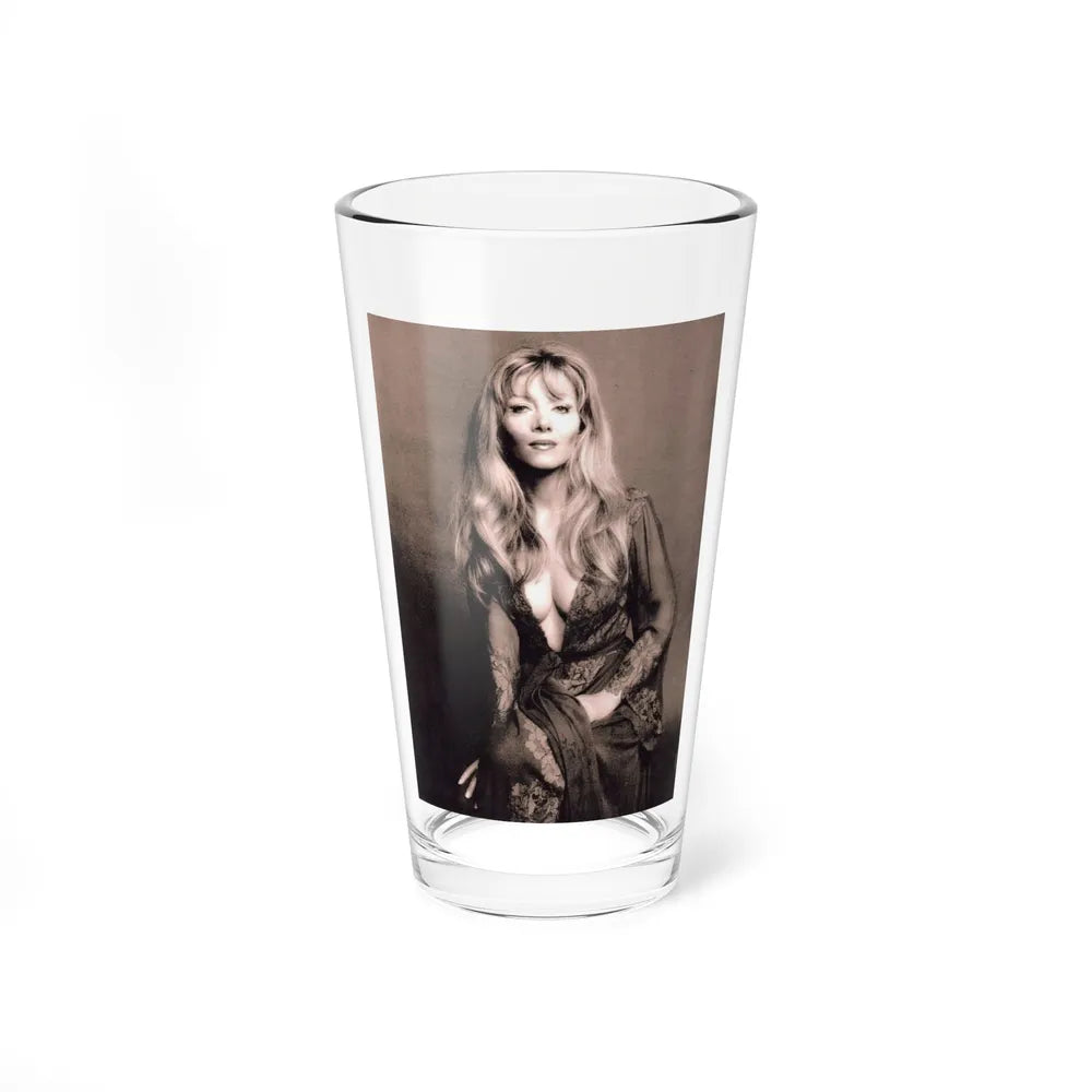 Ingrid Pitt #147 (Vintage Female Icon) Pint Glass 16oz-16oz-Go Mug Yourself