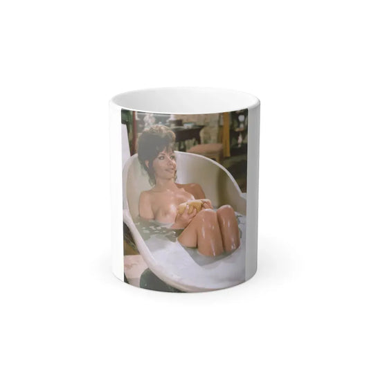 Ingrid Pitt #32 - Topless (Vintage Female Icon) Color Changing Mug 11oz 11oz - Go Mug Yourself
