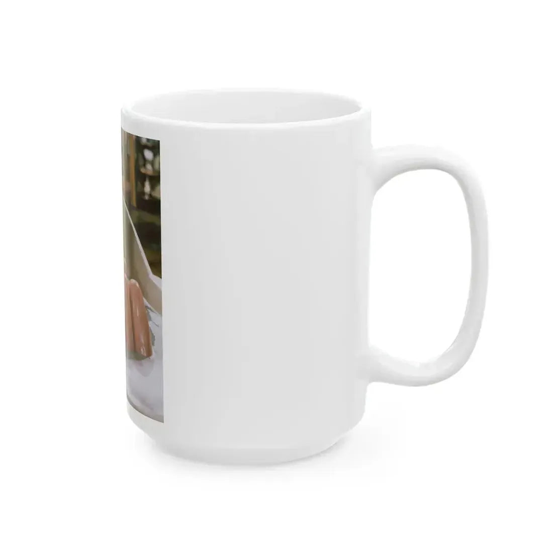 Ingrid Pitt #32 - Topless (Vintage Female Icon) White Coffee Mug - Go Mug Yourself