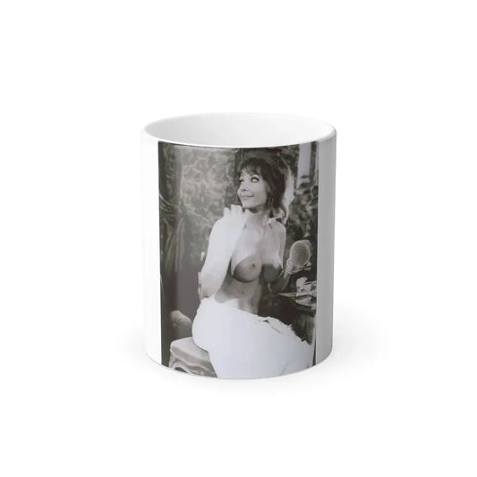 Ingrid Pitt #63 - Topless (Vintage Female Icon) Color Changing Mug 11oz 11oz - Go Mug Yourself