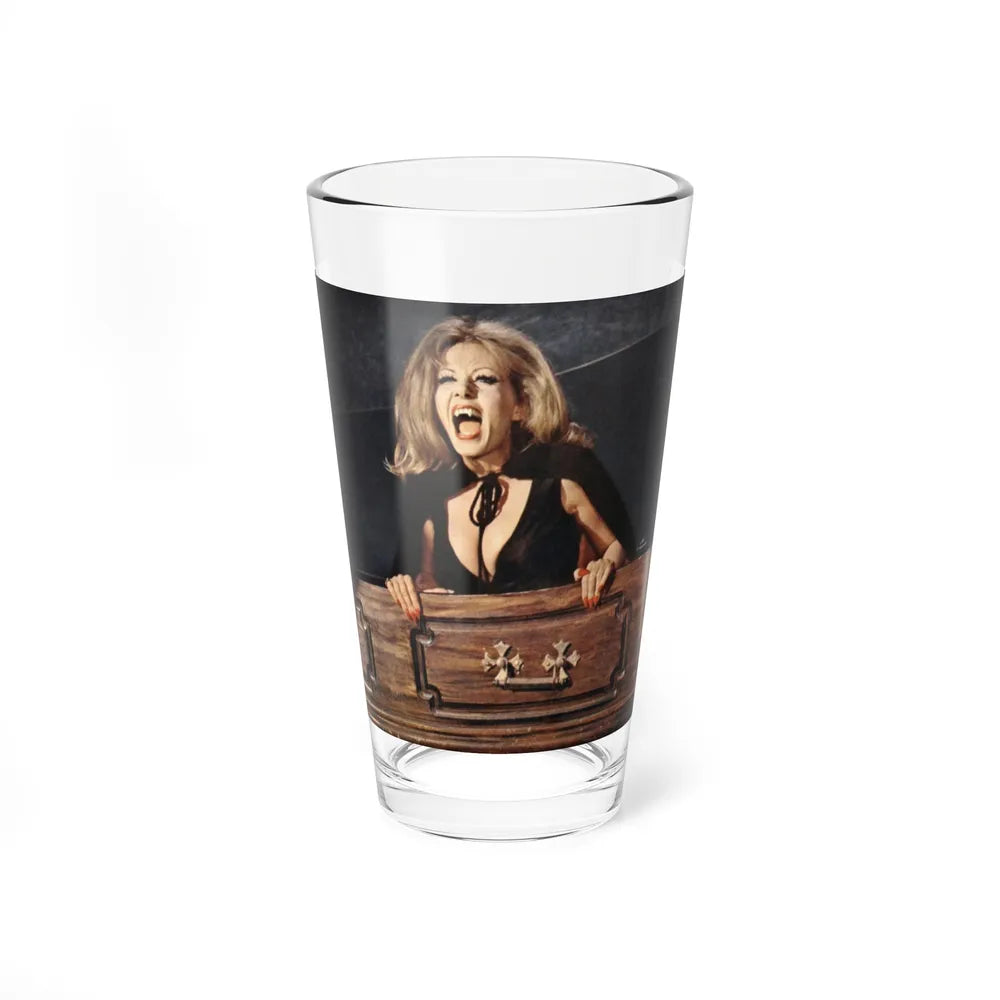 Ingrid Pitt #64 (Vintage Female Icon) Pint Glass 16oz-16oz-Go Mug Yourself