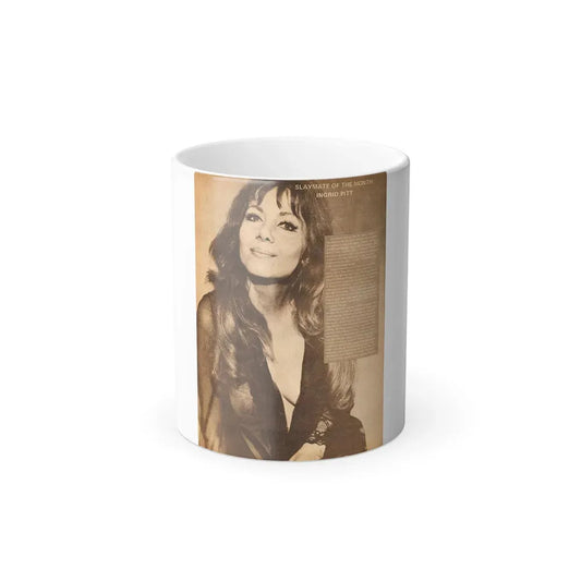 Ingrid Pitt #65 (Vintage Female Icon) Color Changing Mug 11oz 11oz - Go Mug Yourself