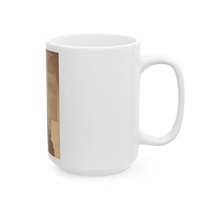 Ingrid Pitt #65 (Vintage Female Icon) White Coffee Mug - Go Mug Yourself