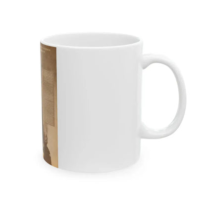Ingrid Pitt #65 (Vintage Female Icon) White Coffee Mug - Go Mug Yourself