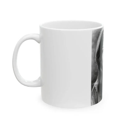 Ingrid Pitt #74 (Vintage Female Icon) White Coffee Mug - Go Mug Yourself