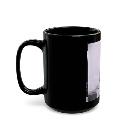 Ingrid Pitt #81 (Vintage Female Icon) Black Coffee Mug - Go Mug Yourself