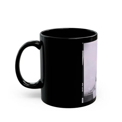 Ingrid Pitt #81 (Vintage Female Icon) Black Coffee Mug - Go Mug Yourself