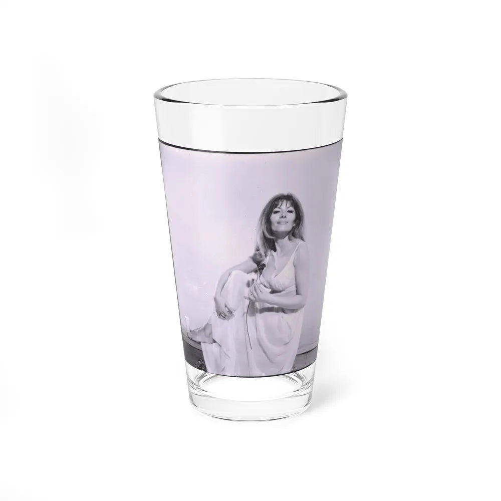 Ingrid Pitt #81 (Vintage Female Icon) Pint Glass 16oz-16oz-Go Mug Yourself