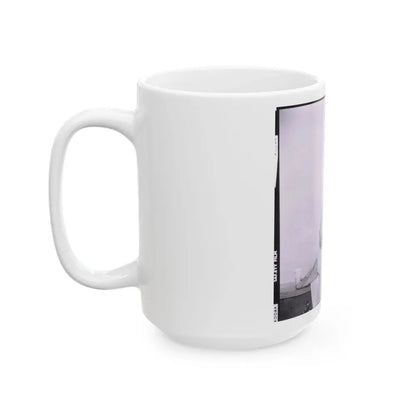 Ingrid Pitt #81 (Vintage Female Icon) White Coffee Mug - Go Mug Yourself