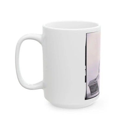 Ingrid Pitt #82 (Vintage Female Icon) White Coffee Mug - Go Mug Yourself