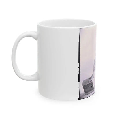 Ingrid Pitt #82 (Vintage Female Icon) White Coffee Mug - Go Mug Yourself
