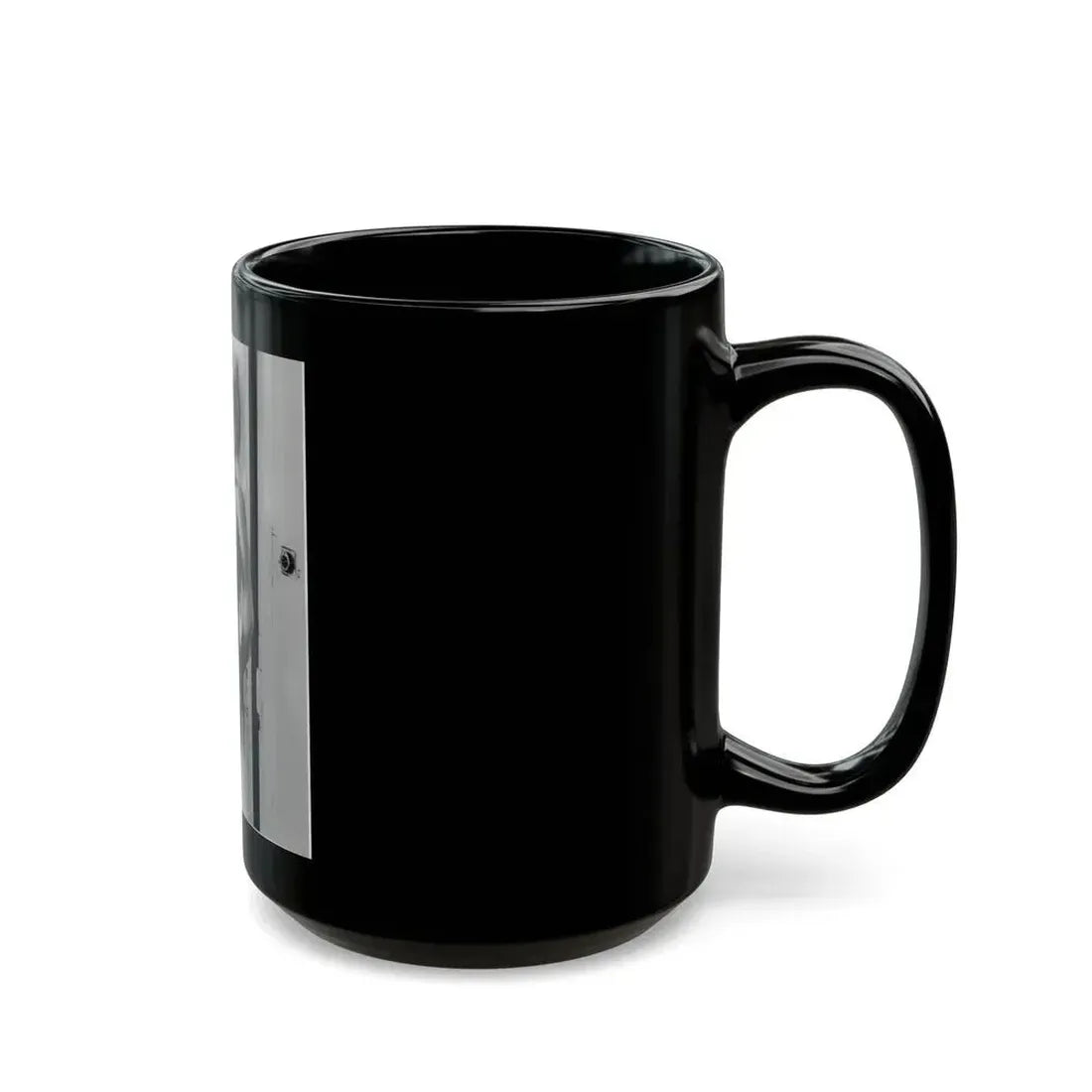 Ingrid Pitt #83 - Topless (Vintage Female Icon) Black Coffee Mug - Go Mug Yourself