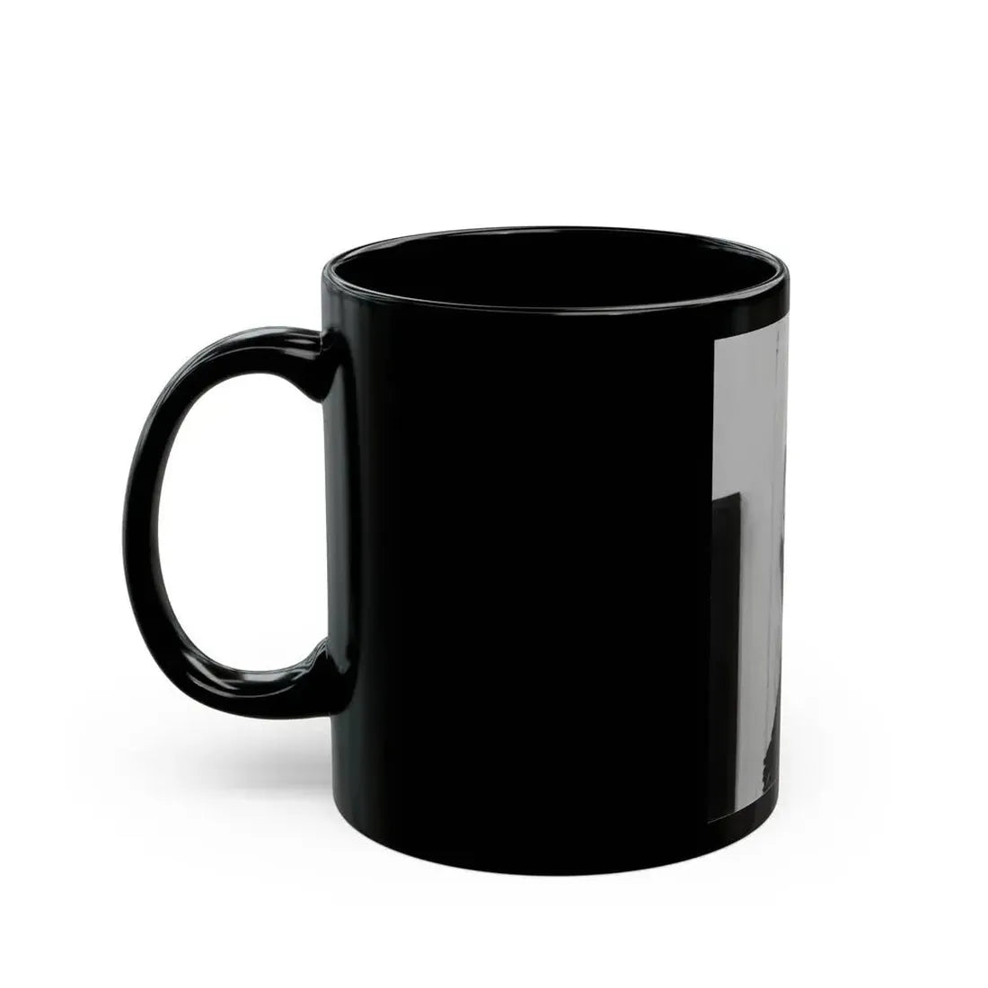 Ingrid Pitt #83 - Topless (Vintage Female Icon) Black Coffee Mug - Go Mug Yourself