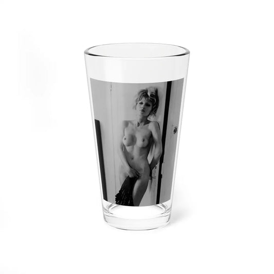 Ingrid Pitt #83 - Topless (Vintage Female Icon) Pint Glass 16oz-16oz-Go Mug Yourself