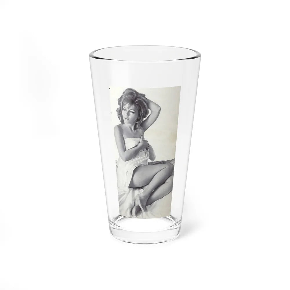 Ingrid Pitt #85 (Vintage Female Icon) Pint Glass 16oz-16oz-Go Mug Yourself