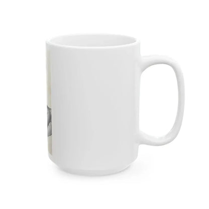Ingrid Pitt #85 (Vintage Female Icon) White Coffee Mug - Go Mug Yourself