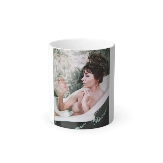 Ingrid Pitt #86 - Topless (Vintage Female Icon) Color Changing Mug 11oz 11oz - Go Mug Yourself