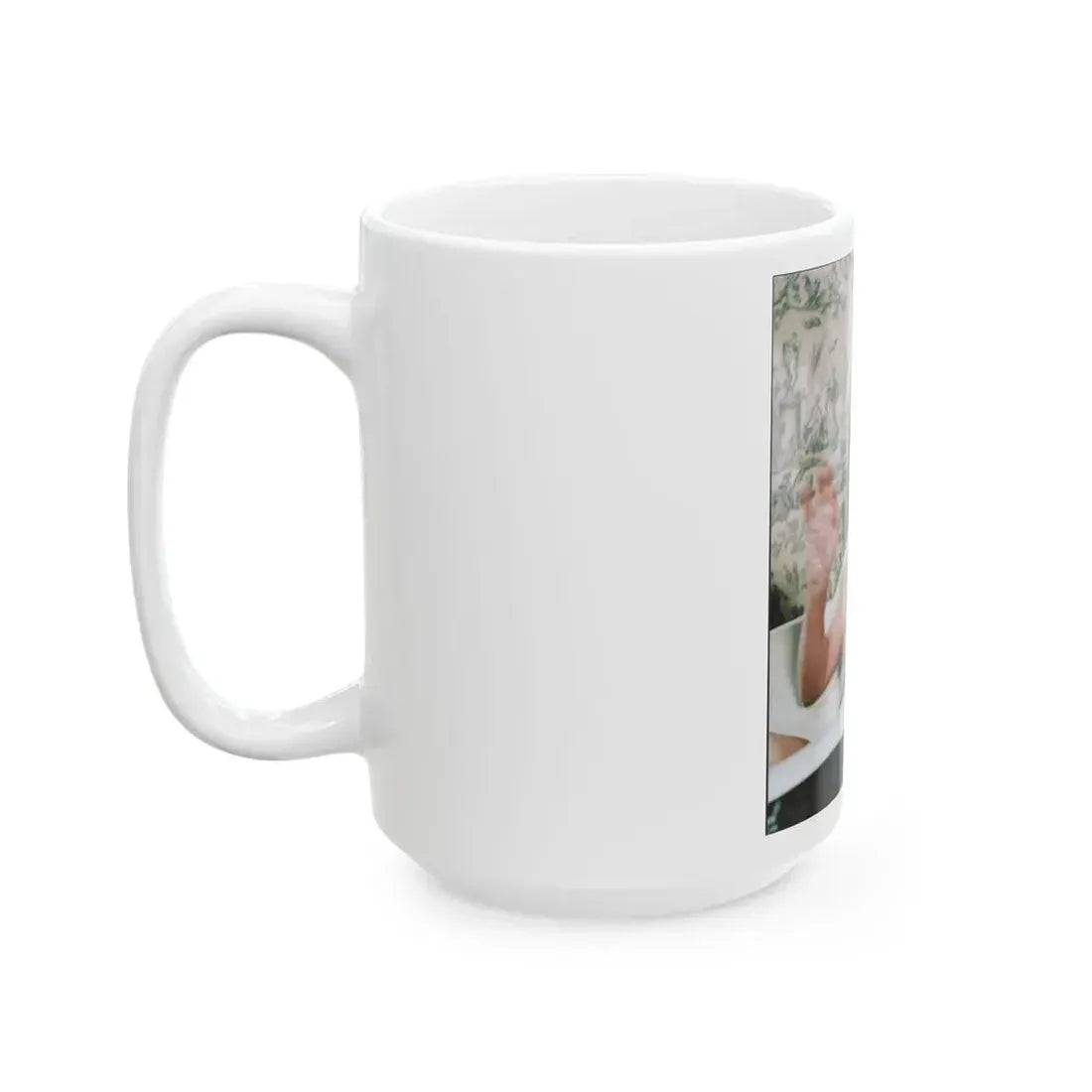 Ingrid Pitt #86 - Topless (Vintage Female Icon) White Coffee Mug - Go Mug Yourself